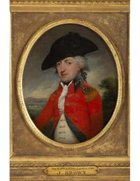 John Brown (1752 - 1787) : Portrait of Sir Edwards.-Bozaart