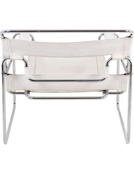 Marcel Breuer, pair of "Wassily" armchairs, 1960s - LS4286981 - Design Seats-Bozaart