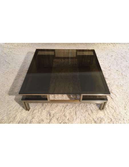 Table Basse par Guy Lefèvre pour Maison Jansen 1970-Bozaart