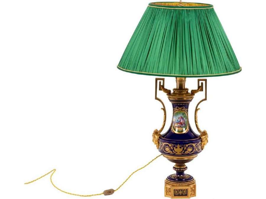 Lampe En Porcelaine De Sèvres, Circa 1880 - Ls4375706 - lampes