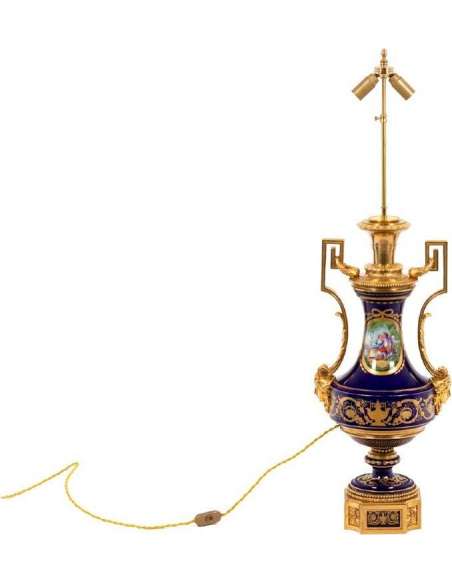 Sevres Porcelain Lamp, Circa 1880 - Ls4375706 - lamps-Bozaart