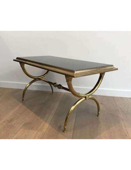 Bronze coffee table from the 20th century.-Bozaart