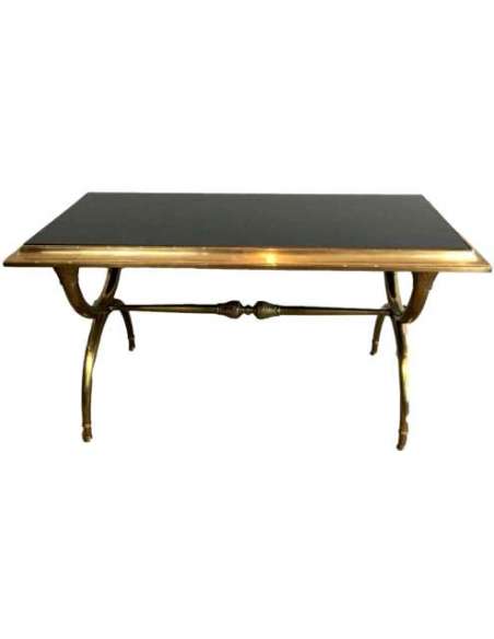Table Basse en Bronze du 20ème Siècle.-Bozaart