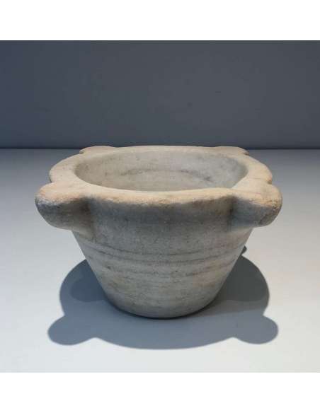 18th Century Marble Mortar Set-Bozaart