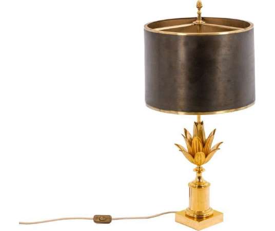 Maison Charles, Lampe "Lotus" en bronze et laiton, années 1960, LS4579691 - lampes