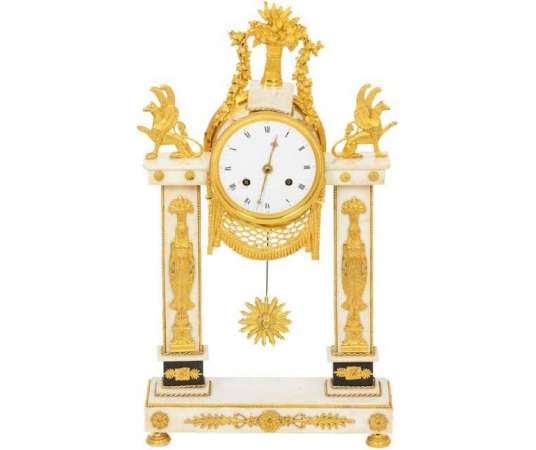 Portico pendulum, Directory period - Op484601 - antique clocks