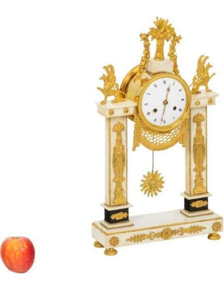 Portico pendulum, Directory period - Op484601 - antique clocks-Bozaart
