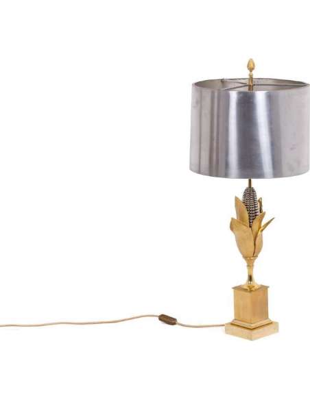 Maison Charles, Bronze Lamp, 1970s, Ls4757571 - lamps-Bozaart