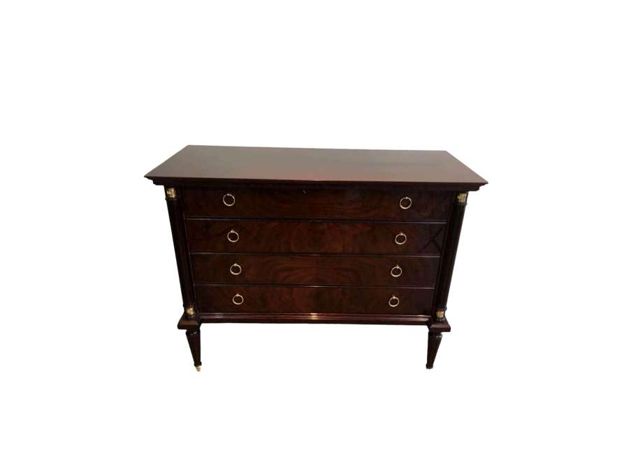 Commode en acajou de 20eme siècle circa 1950