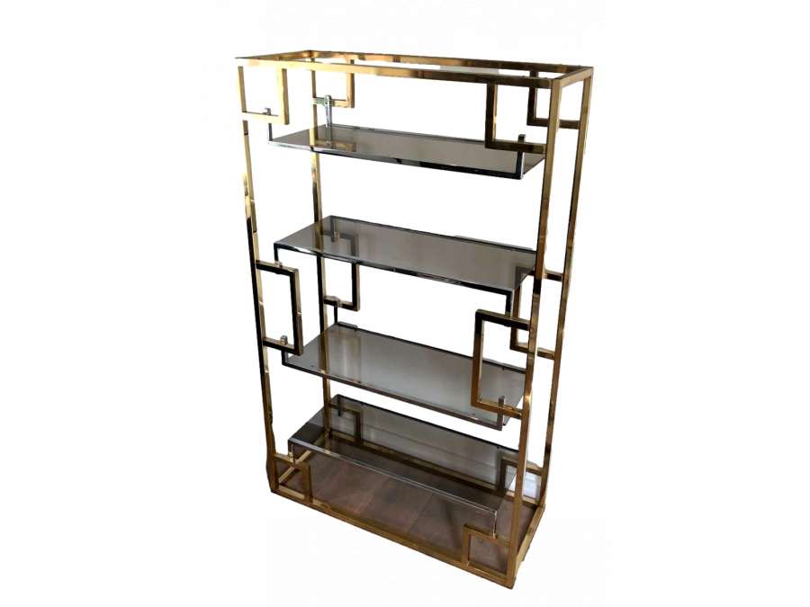 20th Century Shelf in Chrome