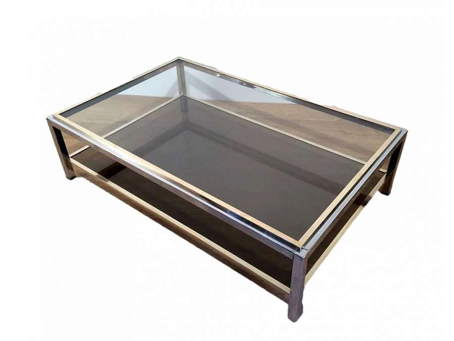 20th Century Coffee Table in Chrome