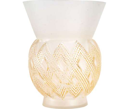 R.Lalique: “Entrelacs” vase+ circa 1935