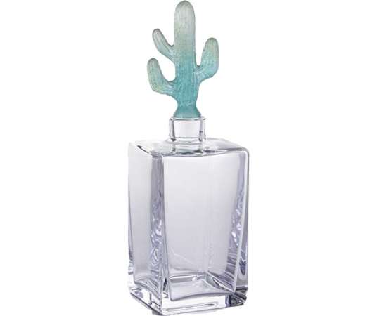 Hilton McConnico & Daum France : Carafe "Cactus"+ circa 1943