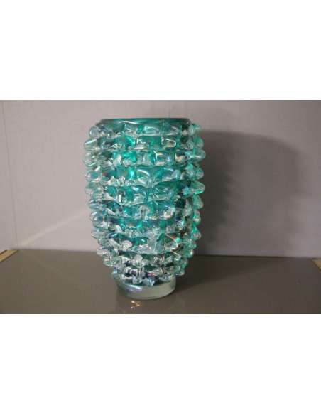 Vase vintage en verre Cénédese Murano du 20ème siècle-Bozaart