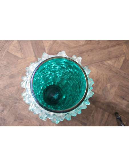 Vase vintage en verre Cénédese Murano du 20ème siècle-Bozaart