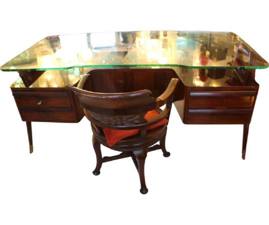 Italian desk of Vittorio Dassi from the 20th century