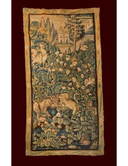 Tapestry Verdure Aristoloche of the 16th century-Bozaart