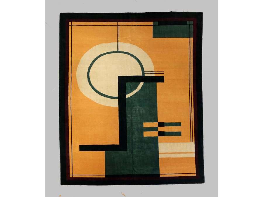 Antique Art Deco rug, year 20