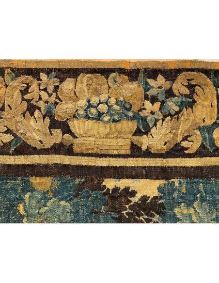 Antique Aubusson tapestry Diane Et Cupidon 18th century-Bozaart