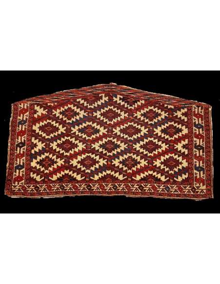Asmalik carpet Central Asia year 1880-Bozaart