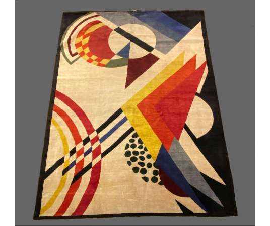 Hand-knotted Art Deco rugs from the 1930s