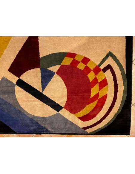Hand-knotted Art Deco rugs from the 1930s-Bozaart
