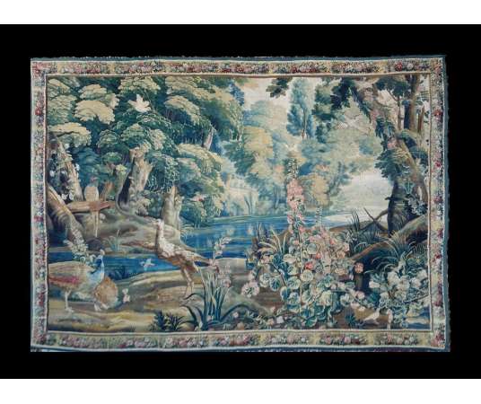Wool tapestry + Louis XV period