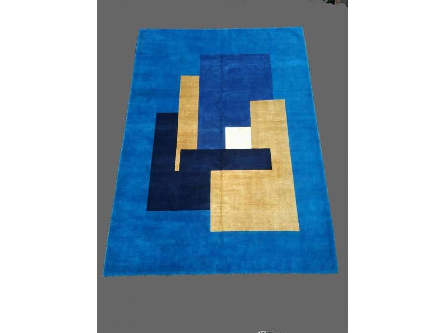 Tapis de style Art Déco.+ Travail moderne, année 30