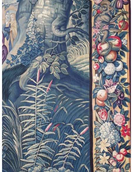 17th Century Wool Tapestry. Ateliers D'Anvers-Bozaart