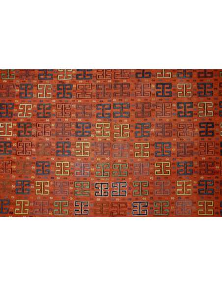 Oriental wool carpet from the 19th century-Bozaart