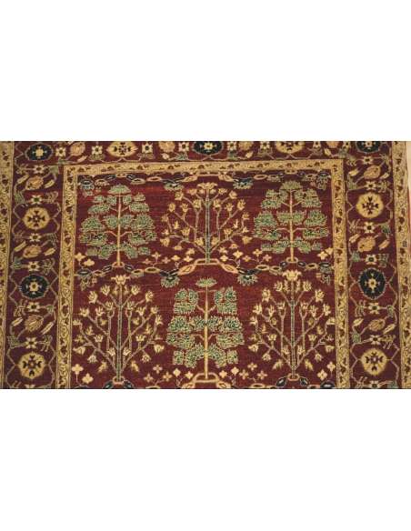 MOGHOL Wool+ Orientalist rug from the 20th century-Bozaart