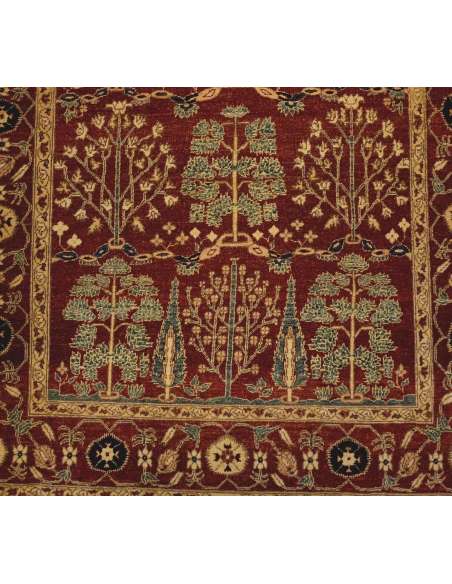 MOGHOL Wool+ Orientalist rug from the 20th century-Bozaart