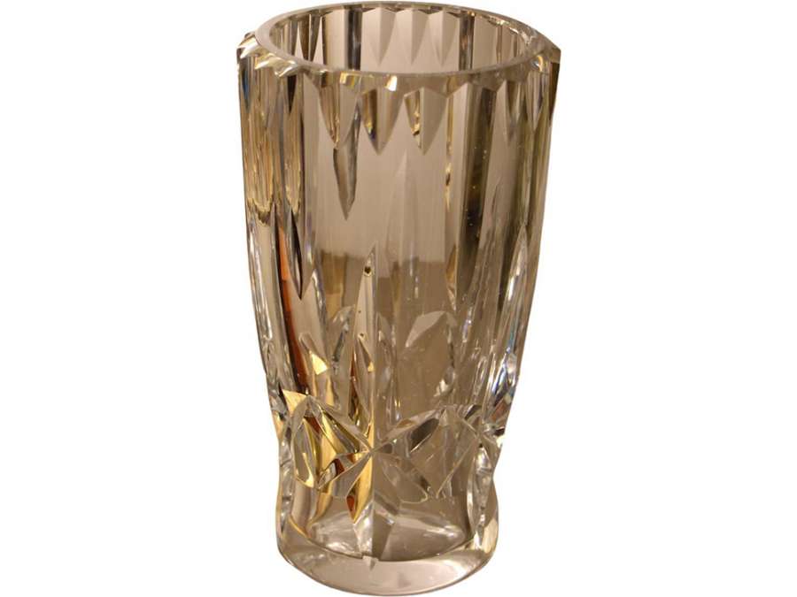 Vase vintage en cristal+ du 20ème siècle