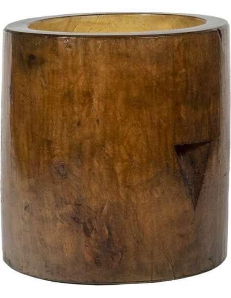 Vide-poche vintage en bois fruitier du 20ème siècle-Bozaart