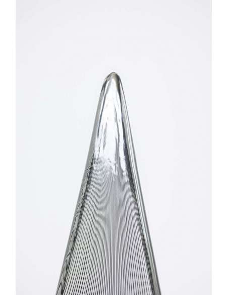 Lampe vintage en verre de Murano du 20ème siècle par Lino Tagliapietra-Bozaart