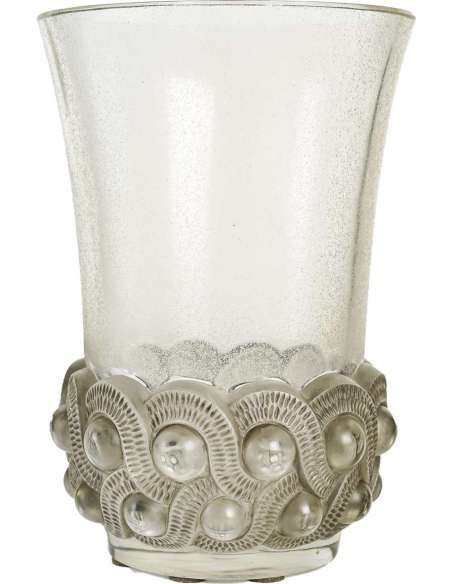 “GAO” glass vase by René Lalique from the 20th century-Bozaart