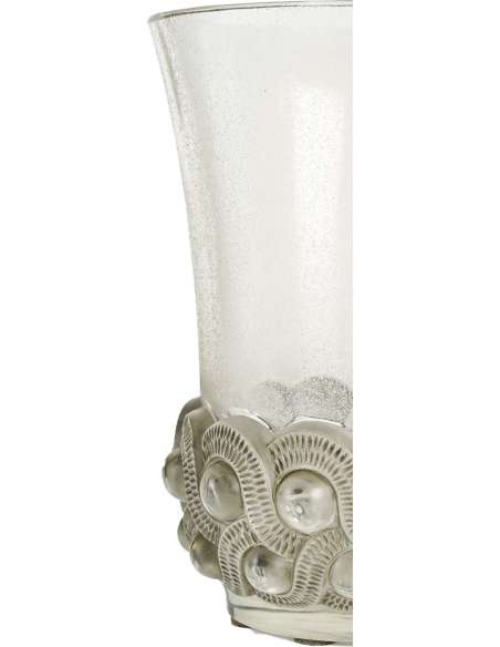 Vase « GAO » en verre par René Lalique du 20ème siècle-Bozaart
