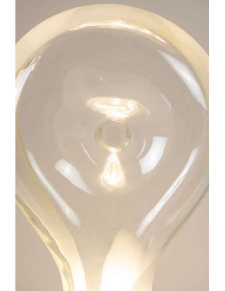 Lampe vintage en verre de Murano par Lino Tagliapetria du 20ème siècle-Bozaart