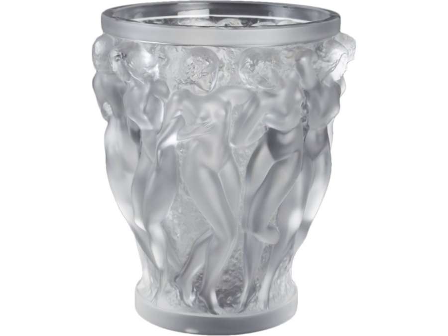 Bacchantes vase by Lalique France from the 20th century