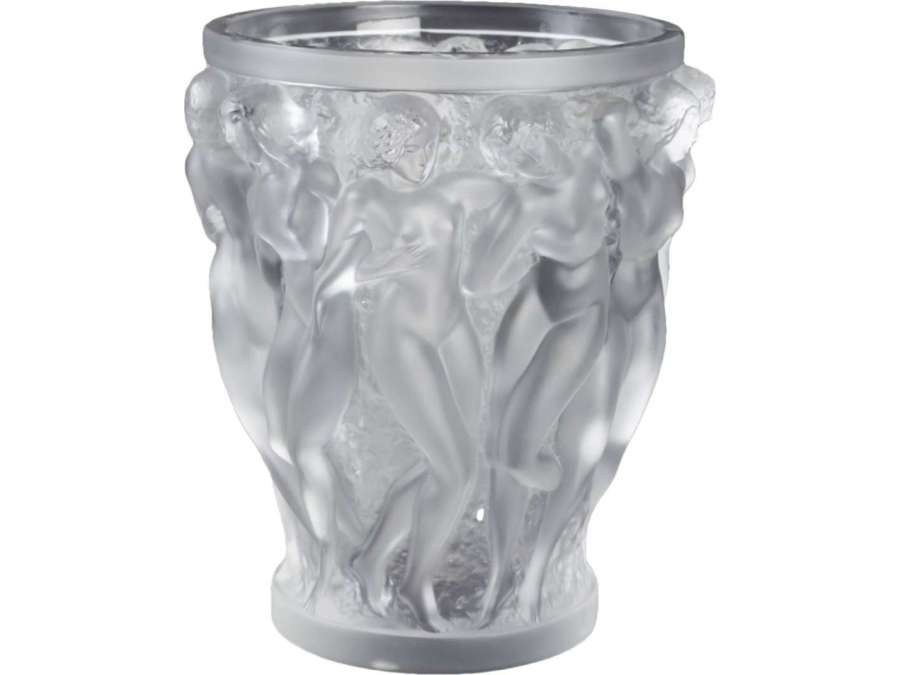 Bacchantes vase by Lalique France+ from the 20th century