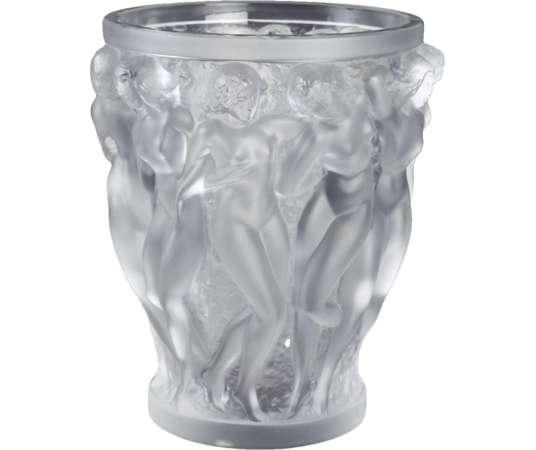 Bacchantes vase by Lalique France from the 20th century