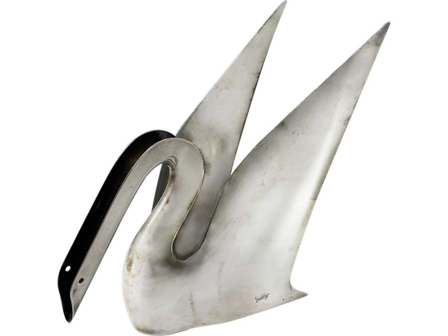 Solid silver swan by Gio Ponti+ from the 20th century
