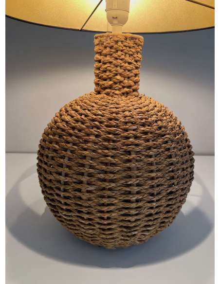 Vintage rope lamp from the 20th century-Bozaart