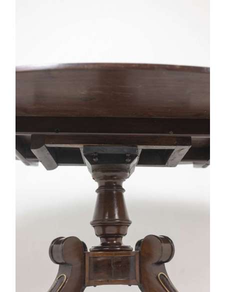 Mahogany dining table from the 19th century-Bozaart