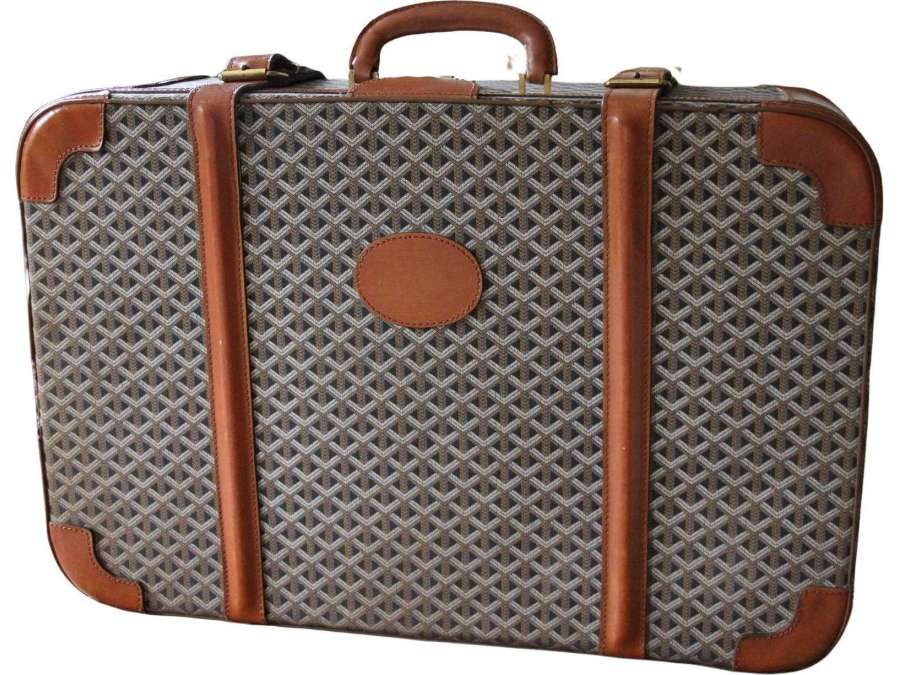 Vintage Goyard suitcase from the 20th century