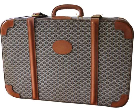 Vintage Goyard suitcase from the 20th century