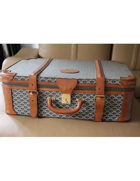 Vintage Goyard suitcase from the 20th century-Bozaart