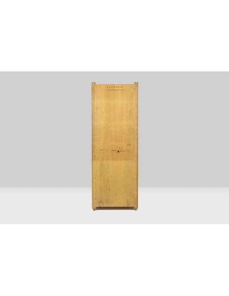 Armoire vintage en chêne du 20ème siècle par Guillerme et Chambron-Bozaart