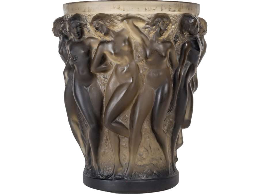 Vase Bacchantes par René Lalique+ du 20ème siècle