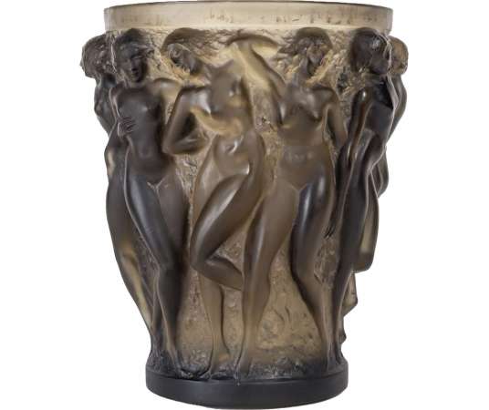 Vase Bacchantes par René Lalique du 20ème siècle